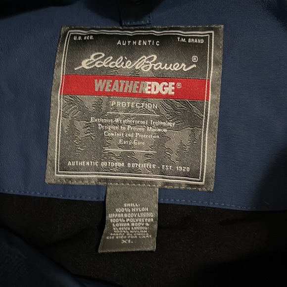 EUC Eddie Bauer Weather Edge 3 in 1 Down/Weatherproof shell Multipurpose Jacket - Picture 5 of 10